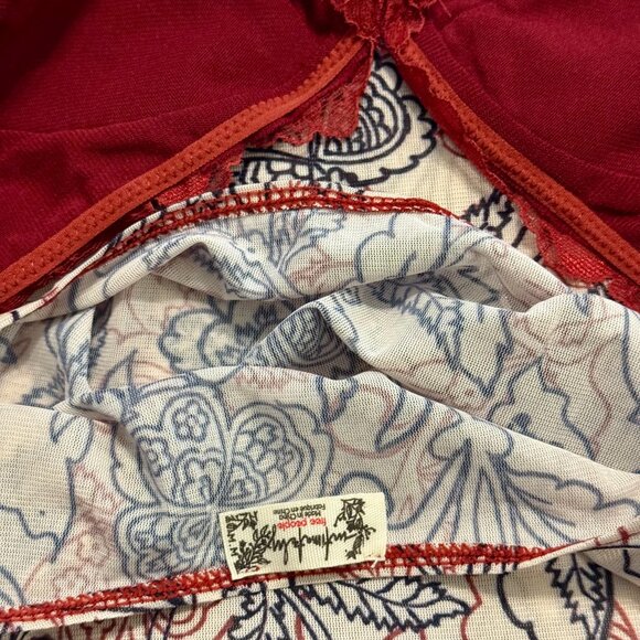 Free People Intimately Suddenly Fine Maxi Slip Dress - Medium - Red - NWOT - Picture 12 of 13